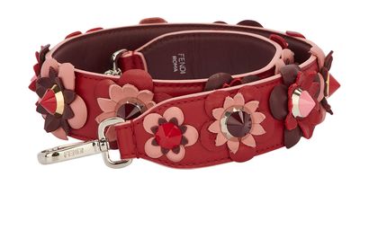 Fendi Strap You 3D Flower Bag Strap, front view